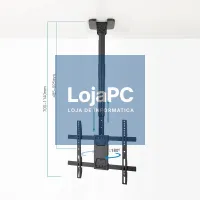 Tooq LPCE1175TSLI-B Suporte de tecto TV 32"-75" — imagem 5