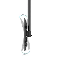 Tooq LPCE1186TSLI-XL-B Suporte de tecto TV 43"-86" — imagem 5