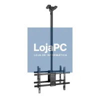 Tooq LPCE2286TSLI-XL-B Suporte de tecto 2 TV 43"-86" — imagem 1