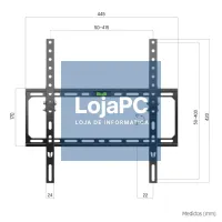 iggual SPTV15-L Suporte TV parede Incl 21"-75" 45kg — imagem 2