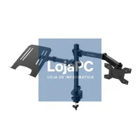 COOLBOX Suporte Monitor+Portátil Monobrazo Acero — imagem 3