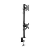 Tooq DB1233TNV-B Suporte de mesa 2 brazos vertical — imagem 1