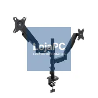 Tooq Suporte de mesa DB1533TNR-B 2 braço 17-32 Preto — imagem 1