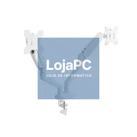 Tooq Suporte de mesa DB1434TNR-W 2 braço 13-34 Branco — imagem 1