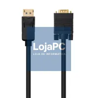 Nanocable Cabo Conversor DP a VGA preto, 2 M — imagem 1