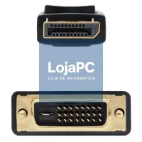 Nanocable Cabo Conversor DP a DVI 2 M Preto — imagem 3