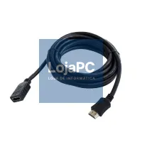 Gembird Cabo HDMI (M)-(H) Ethernet 1.8 Mts Ngr — imagem 1