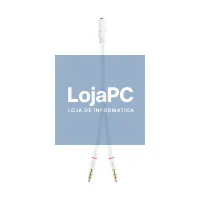 Nanocable Cabo Audio Jack 3.5/H 2xJack 3.5/M 20cm — imagem 3