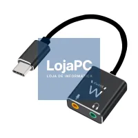 Ewent Cabo adaptador de audio USB tipo C/ Jack — imagem 1