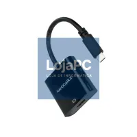 Nanocable Conversor USB-C/M a HDMI/H Preto 15cm — imagem 5