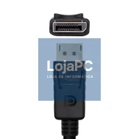 Aisens Cabo DP V1.2 4K@60hz DP/M-DP/M preto 2.0m — imagem 5