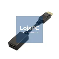 Aisens Conversor DISPLAYPORT/M-HDMI A/H preto 15cm — imagem 3