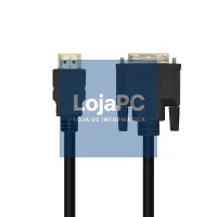 Aisens Cabo DVI 18+1/M a HDMI A/M preto 1.8m — imagem 1