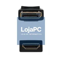 Nanocable Cabo Conversor DP a HDMI Preto 10m — imagem 2