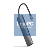 Nanocable Hub 8en1 USB-A+USB-C+HDMI+USB-C PD+Jack — imagem 1