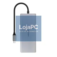 Nanocable Hub 12en1 USB-A/C+HDMI+DP+RJ45+TF+SD+AU — imagem 2