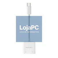 Nanocable Adaptador USB-C a Jack+USB-C/H PD 60W — imagem 2