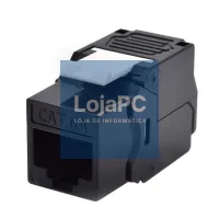 WP Keystone Cat. 6a UTP RJ45/Fêmea Preto — imagem 1