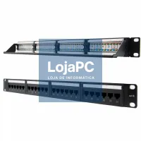 Nanocable Panel Parcheo 24P CAT.6 UTP 19"1U Dual — imagem 5