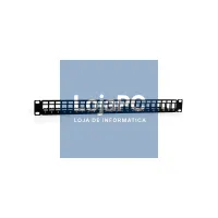 2LAN Patch Panel 19" Vacio 24 Portas UTP — imagem 1