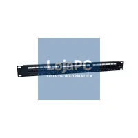 2LAN Patch Panel 19" CAT6A 24 Portas UTP — imagem 1