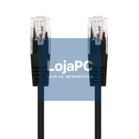 Nanocable Cabo de rede categoria 5E UTP 1 M Preto — imagem 3