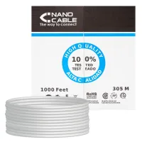 Nanocable Bobina RJ45 CAT5E UTP Flexible 305Mts — imagem 1