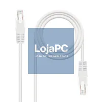 Nanocable Cabo de rede categoria 6 UTP 3 M Branco — imagem 1