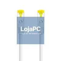 Nanocable Cabo de rede LSZH Cat.6A SFTP 25cm Branco — imagem 3