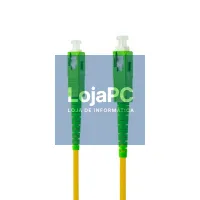 Nanocable Cabo fibra SC/APC LSZH Amarelo 15m — imagem 2