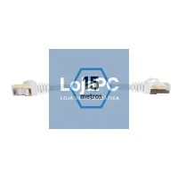 iggual Cabo de rede cat7 SFTP LSZH 15 metros branco — imagem 1