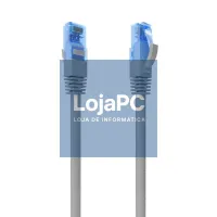 Aisens Cabo RJ45 CAT.6 UTP AWG26 CCA Cinzento 1.0M — imagem 1