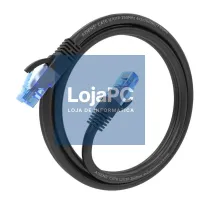 Aisens Cabo RJ45 CAT.6 UTP AWG26 CCA Preto 1M — imagem 2