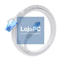 Aisens Cabo RJ45 CAT.6 UTP AWG26 CCA Branco 1M — imagem 1