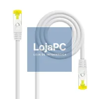 Nanocable Cabo de rede cat. 6A LSZH/SFTP 0.5M Branco — imagem 1