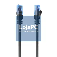 Aisens Cabo RJ45 CAT.6 UTP AWG26 CCA Preto 3.0m — imagem 1