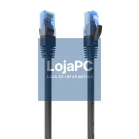 Aisens Cabo RJ45 CAT.6 UTP AWG26 CCA Preto 25cm — imagem 1