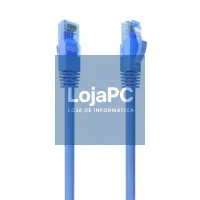 Aisens Cabo RJ45 CAT.6 UTP AWG26 CCA Azul 3.0M — imagem 1