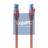 Aisens Cabo RJ45 CAT.6 UTP AWG26 CCA Vermelho 1.0m — imagem 1