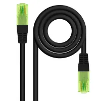 Nanocable Cabo RJ45 Cat.6 UTP CCA 3 m Preto — imagem 1
