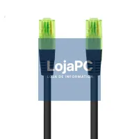 Nanocable Cabo RJ45 Cat.6 UTP CCA 25 m Preto — imagem 3