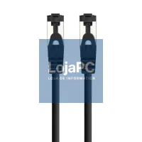 Nanocable Cabo de rede Cat. 8.1 2GHZ SSTP Preto 3m — imagem 5