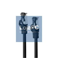 Nanocable Cabo de rede Cat. 8.1 2GHZ SSTP Preto 3m — imagem 3