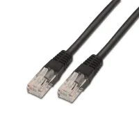 Aisens Cabo de rede RJ45 CAT.6 UTP AWG24 preto 0.5m — imagem 1