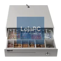 iggual Cajón portamonedas IRON-10W 38cm 4+6 branco — imagem 1