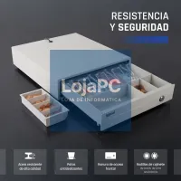 iggual Cajón portamonedas IRON-10W 38cm 4+6 branco — imagem 3