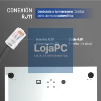 iggual Cajón Portamonedas IRON-50W 42cm 5+8 branco — imagem 3
