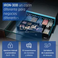 iggual Cajón Portamonedas IRON-30B 42cm 5+7/7+5 — imagem 3