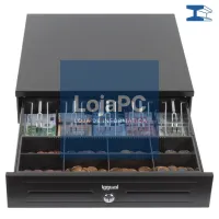 iggual Cajón portamonedas IRON-HD 41cm 5+8 preto — imagem 1