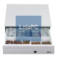 iggual Cajón portamonedas IRON-30PW 5+5 BlancoPuro — imagem 1